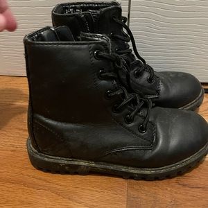 Girls Gap Black Boots Size 12